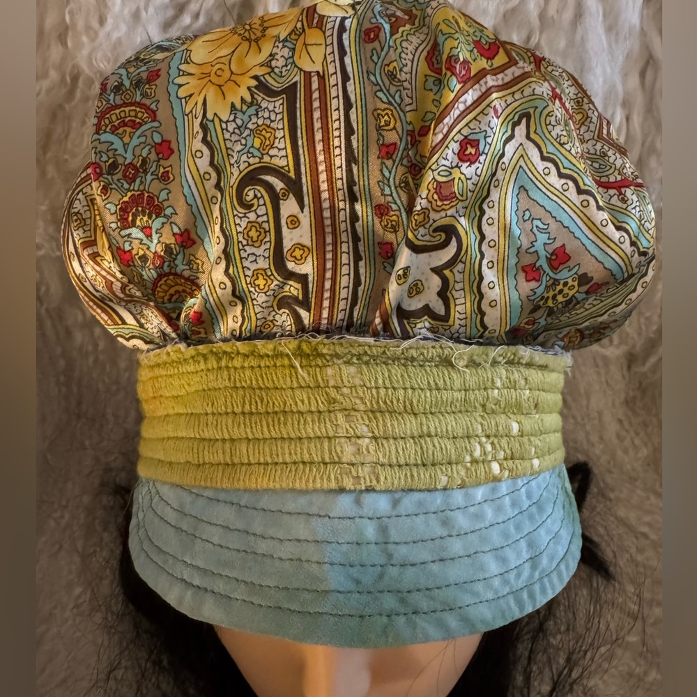 One-of-a-kind! Made from silk neckties by an Alaskan artist. REVERSIBLE! NWOT.